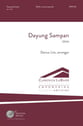 Dayung Sampan SSAA choral sheet music cover